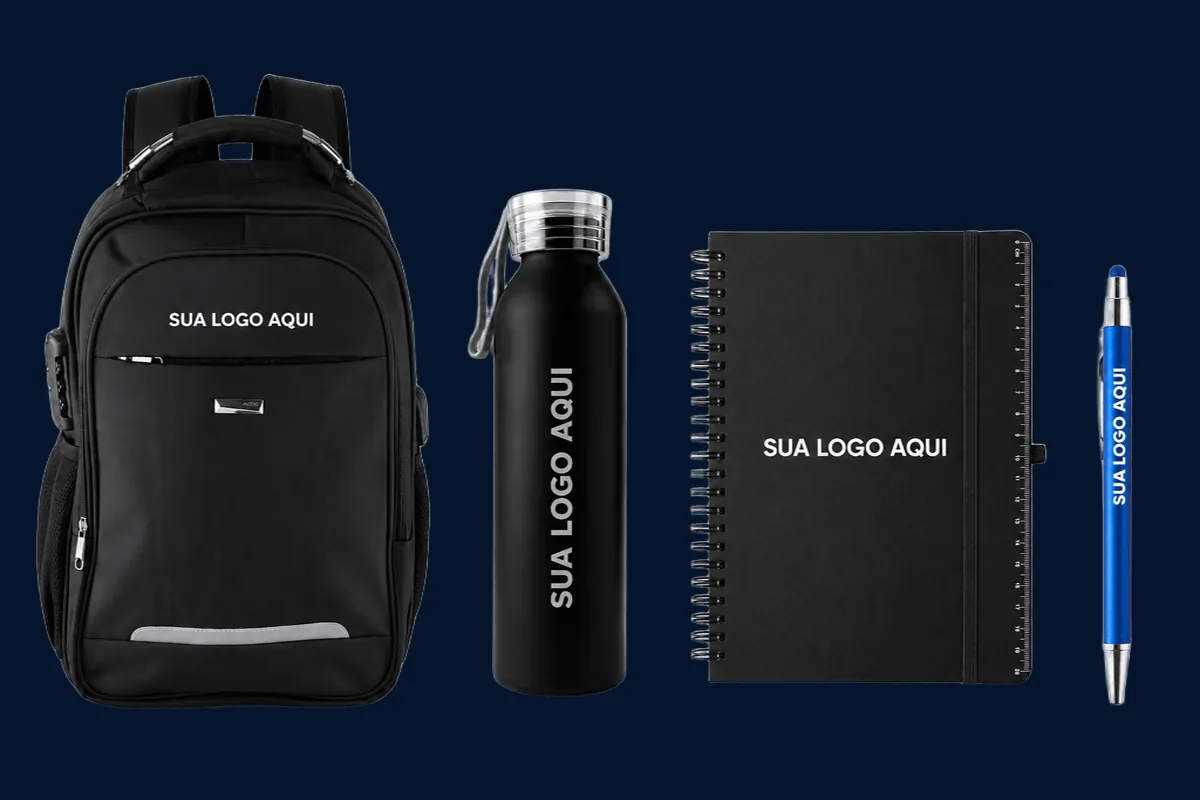 Kit corporativo personalizado da Cantu