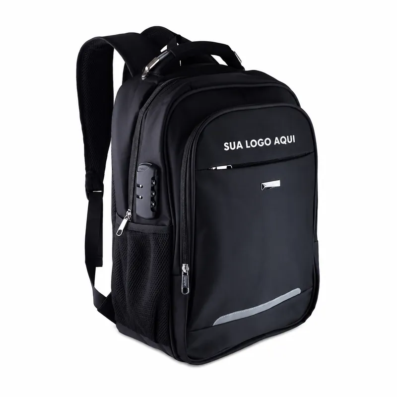 Mochila para notebook personalizada — detalhe