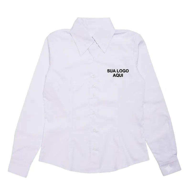 Camisa social personalizada — gola