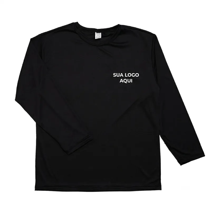 Camiseta manga longa personalizada