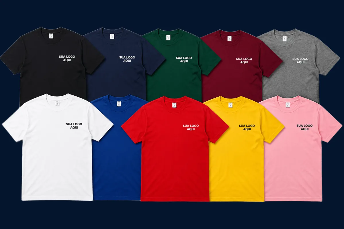 Camisetas personalizadas para empresas e eventos